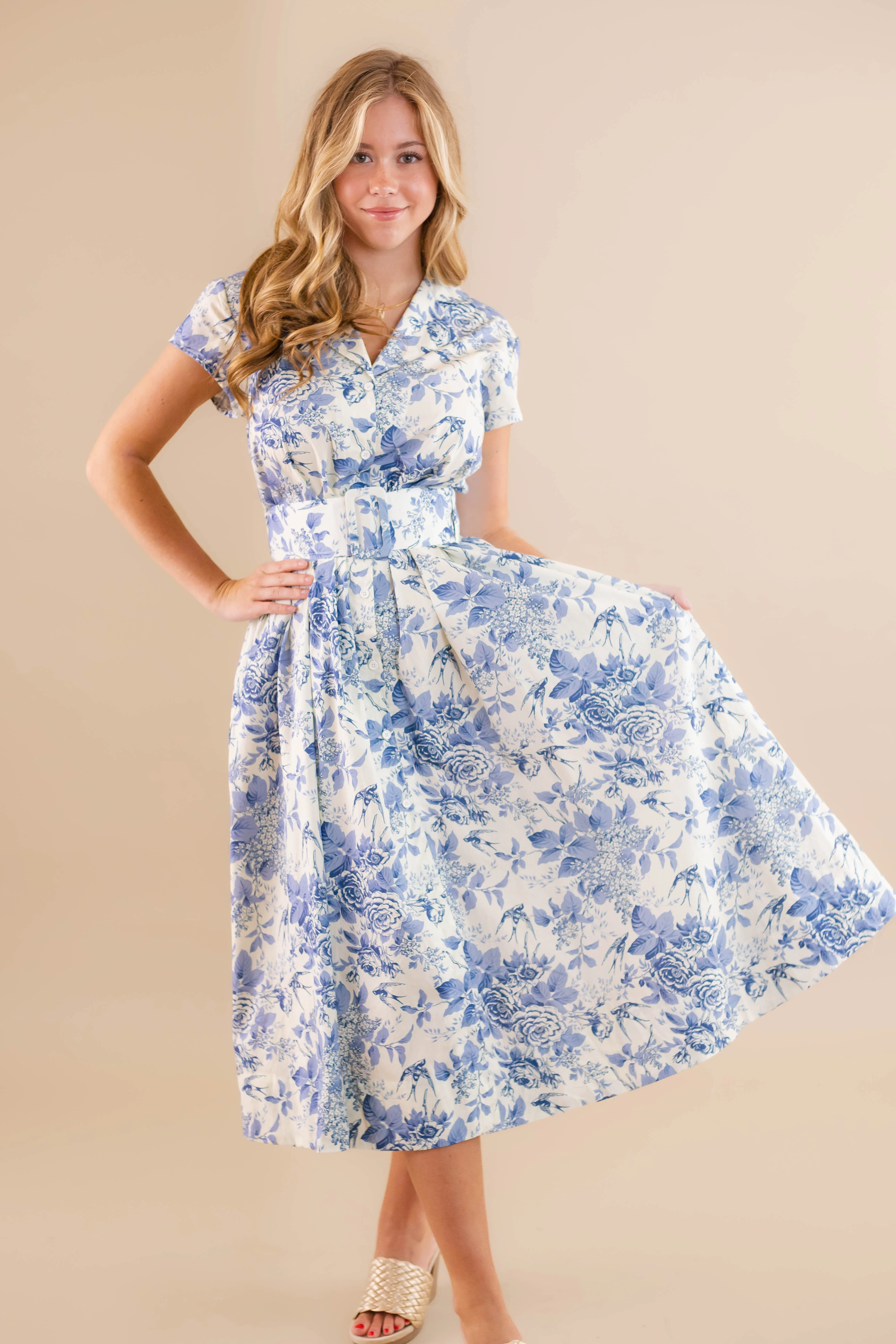 RESTOCK: An Optimist At Heart Midi Dress - Image 3