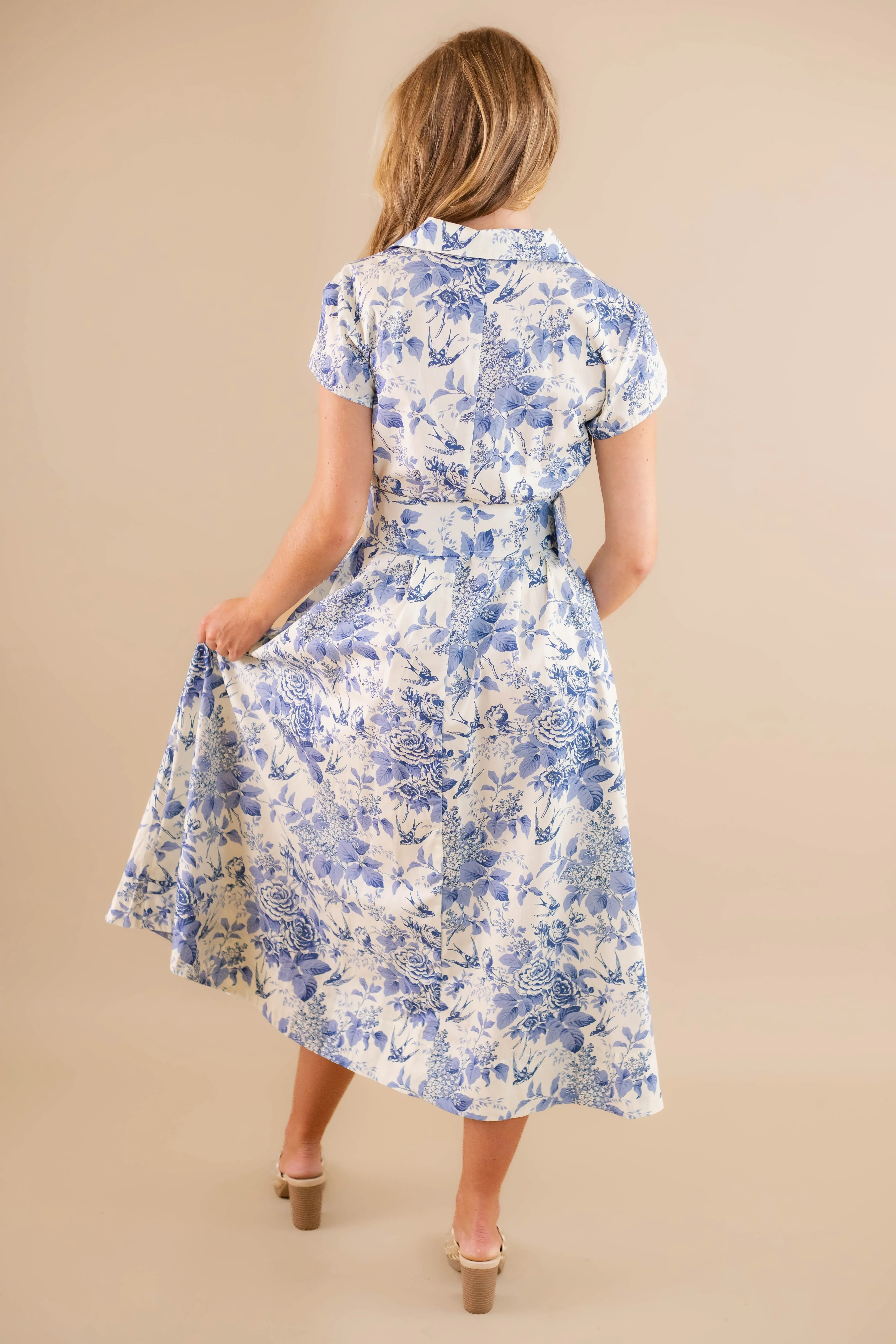 RESTOCK: An Optimist At Heart Midi Dress - Image 9