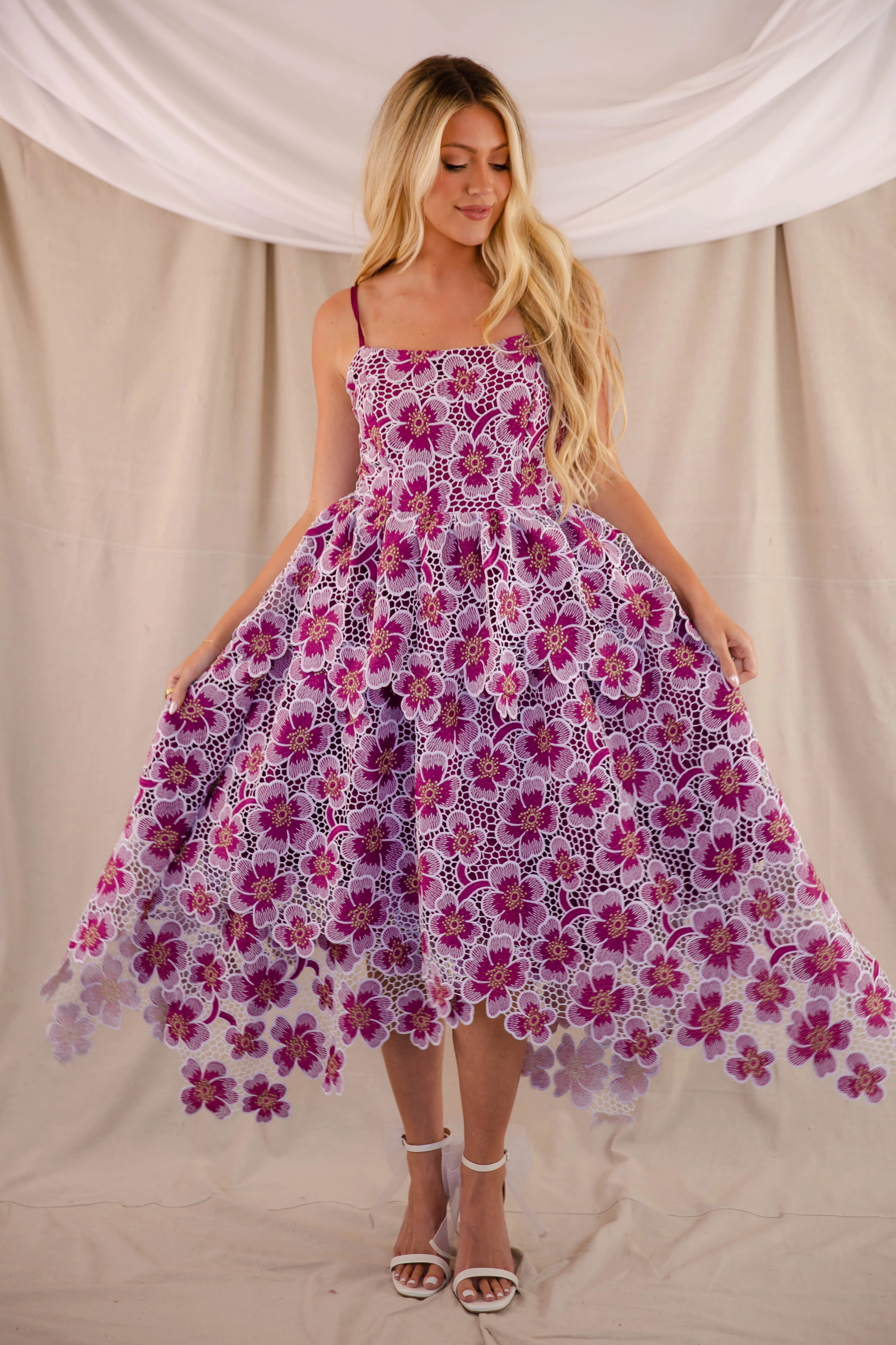 A Part Of The Crowd Midi Dress - Image 8