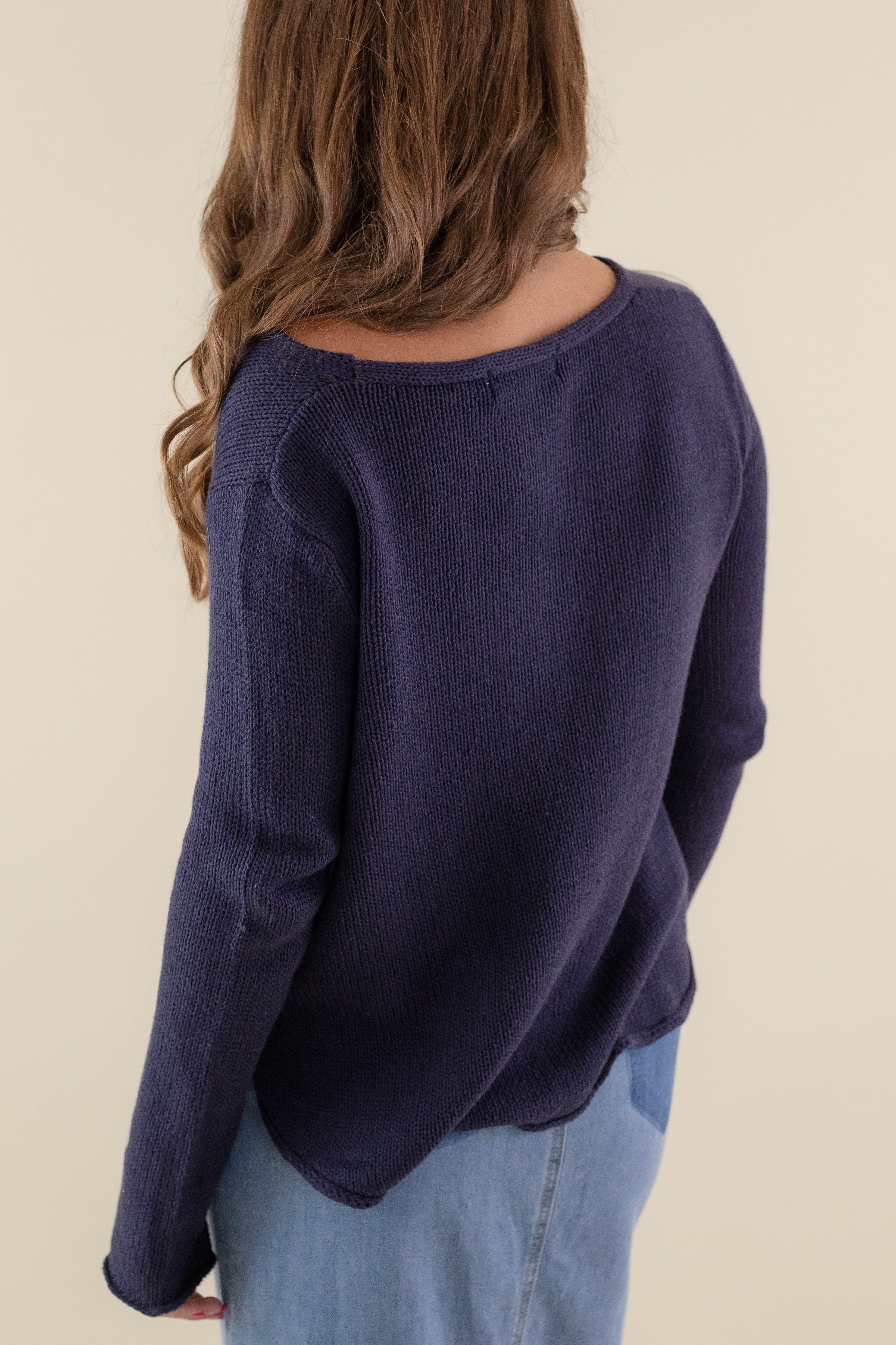 RESTOCK: Feeling Patriotic Sweater-Navy - Image 8