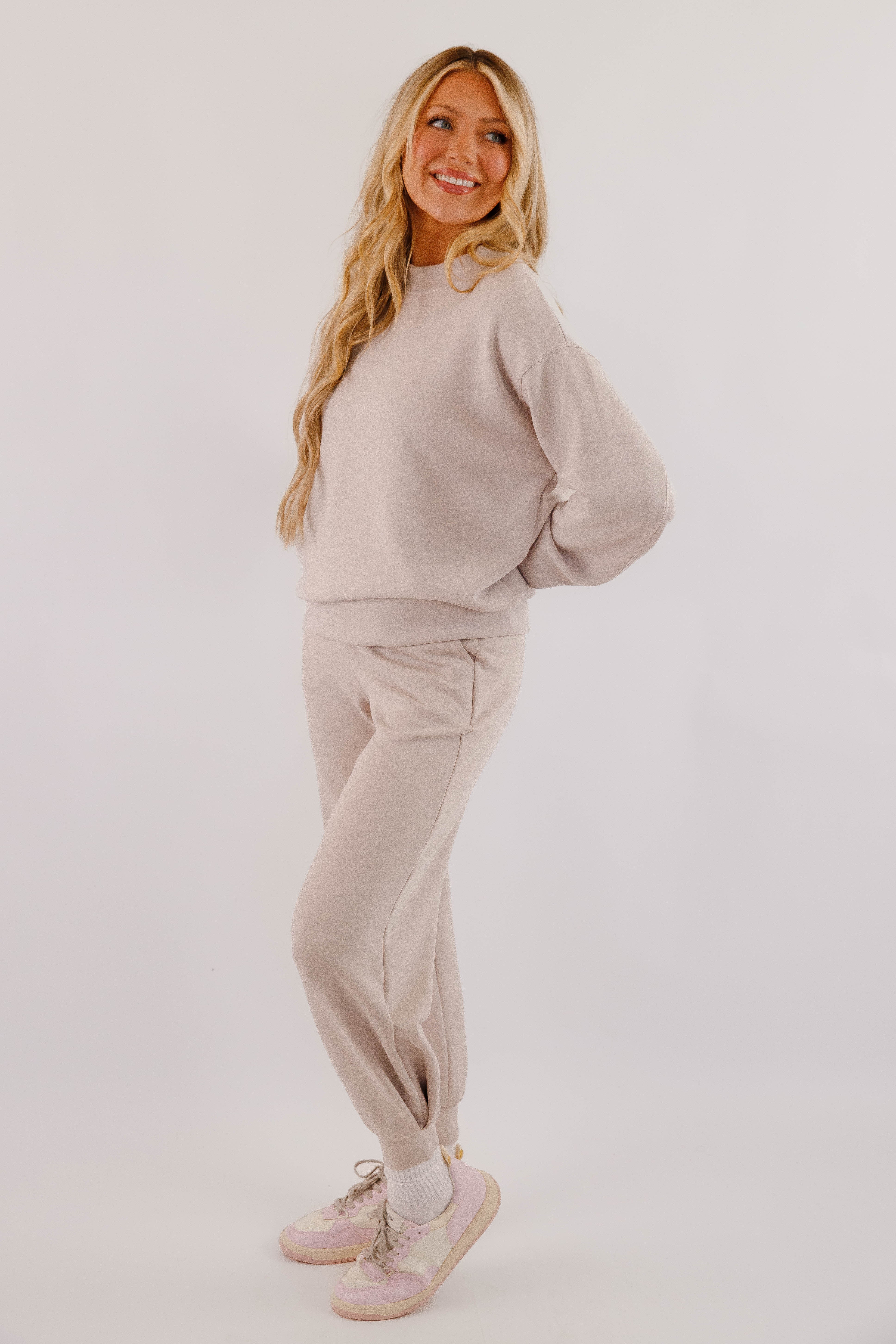 Gathering Miles Pullover-Mocha Cream - Image 5