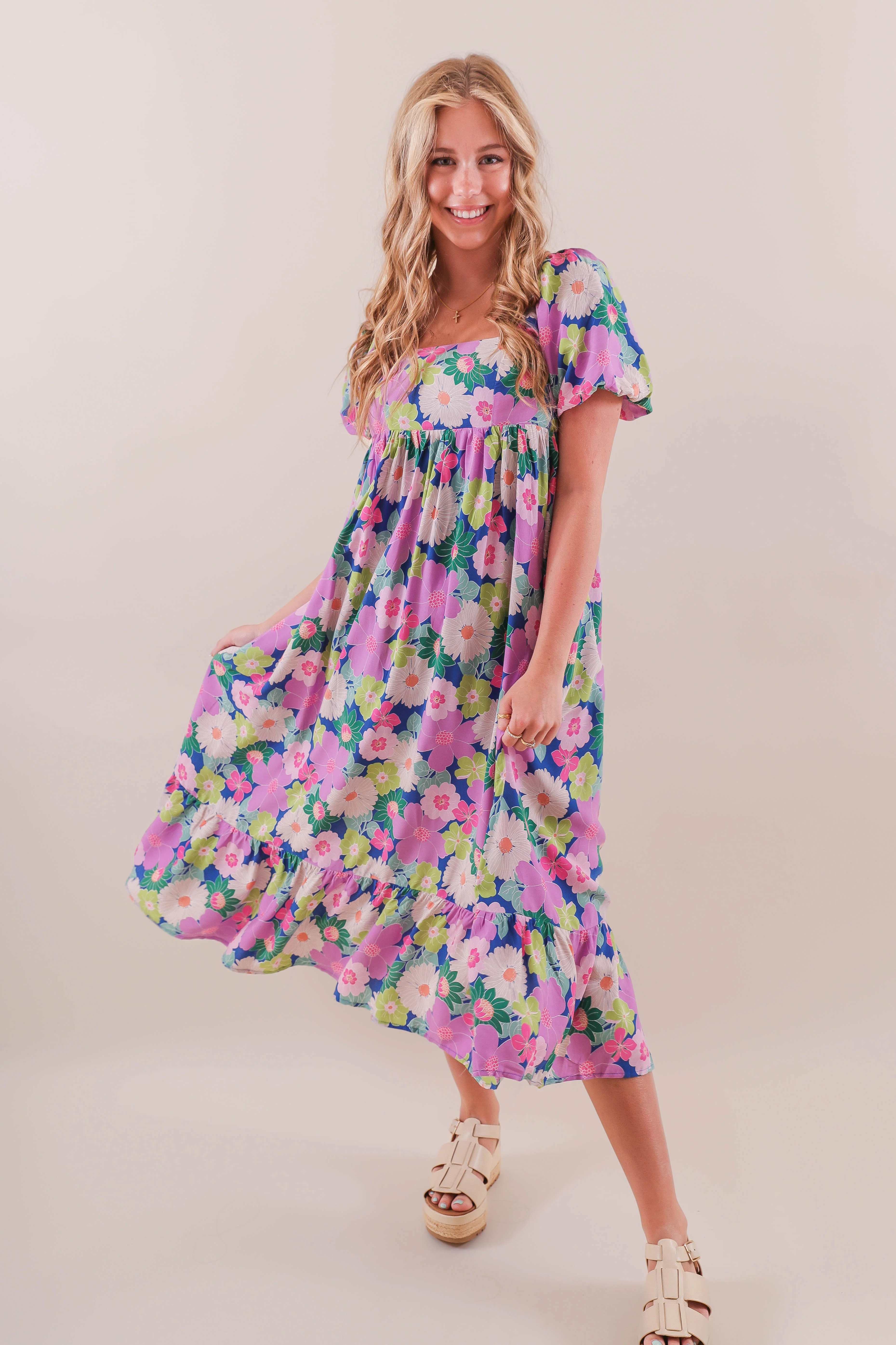 RESTOCK: Lots to Ponder Midi Dress - Image 6