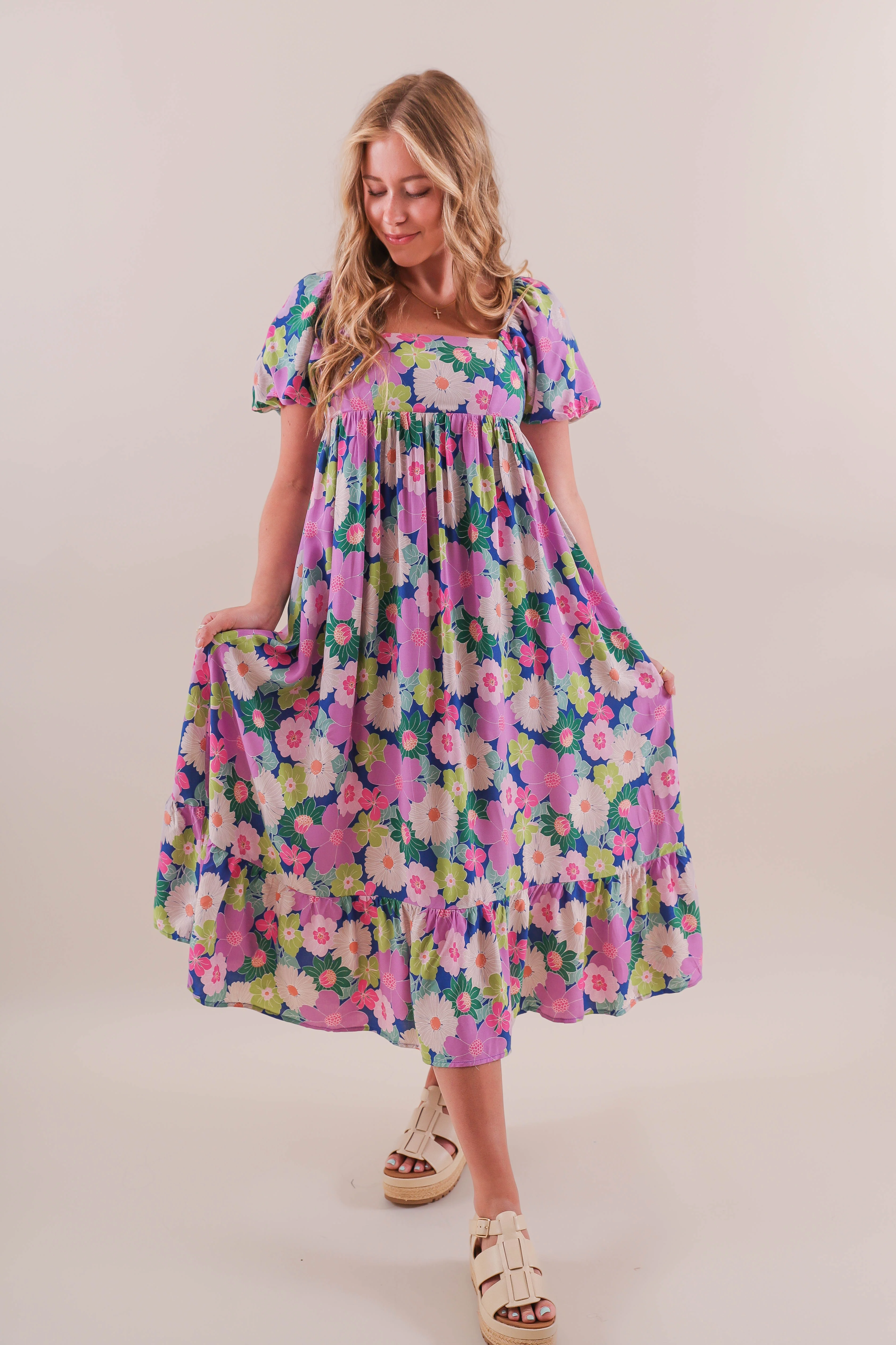 RESTOCK: Lots to Ponder Midi Dress - Image 7