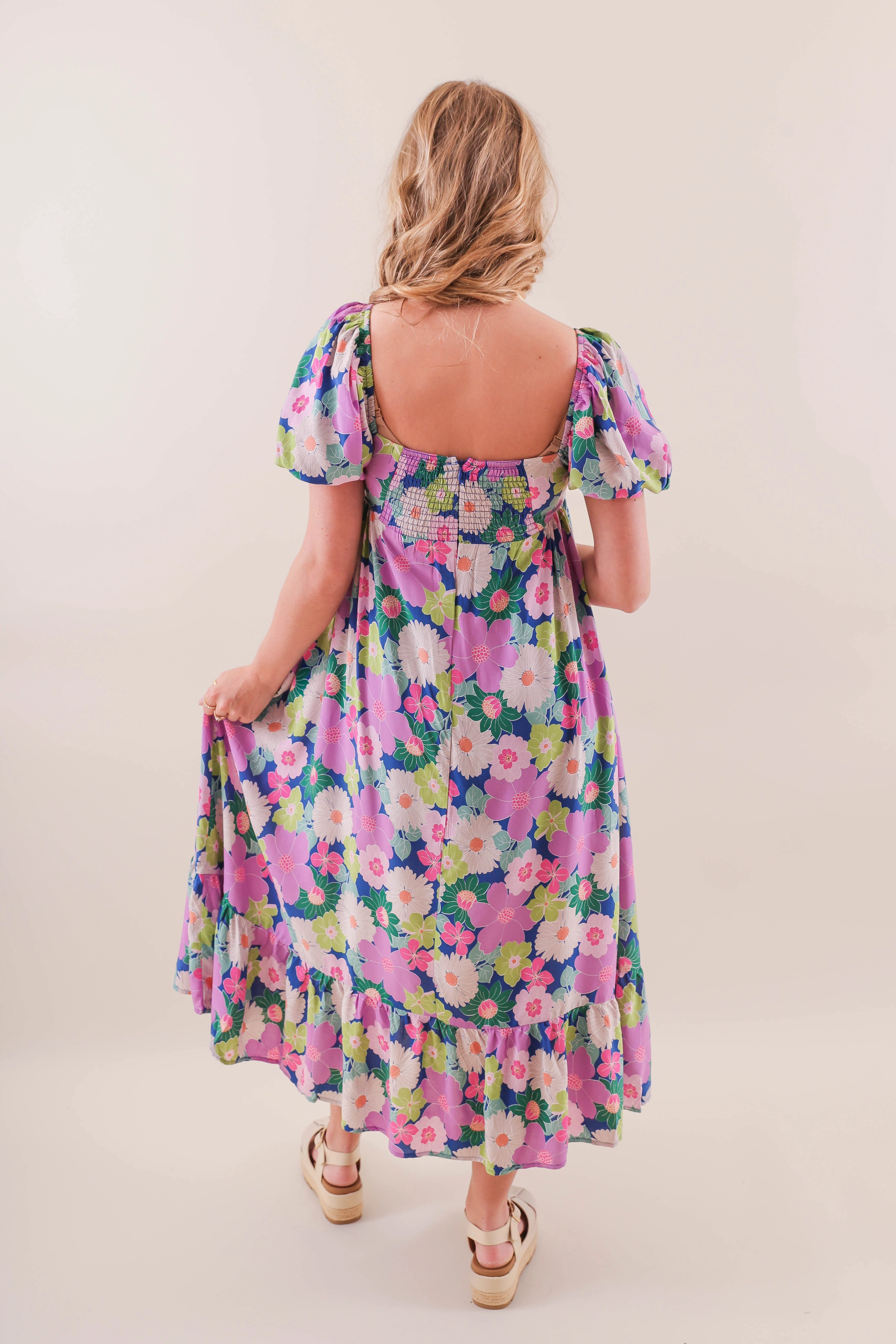 RESTOCK: Lots to Ponder Midi Dress - Image 8