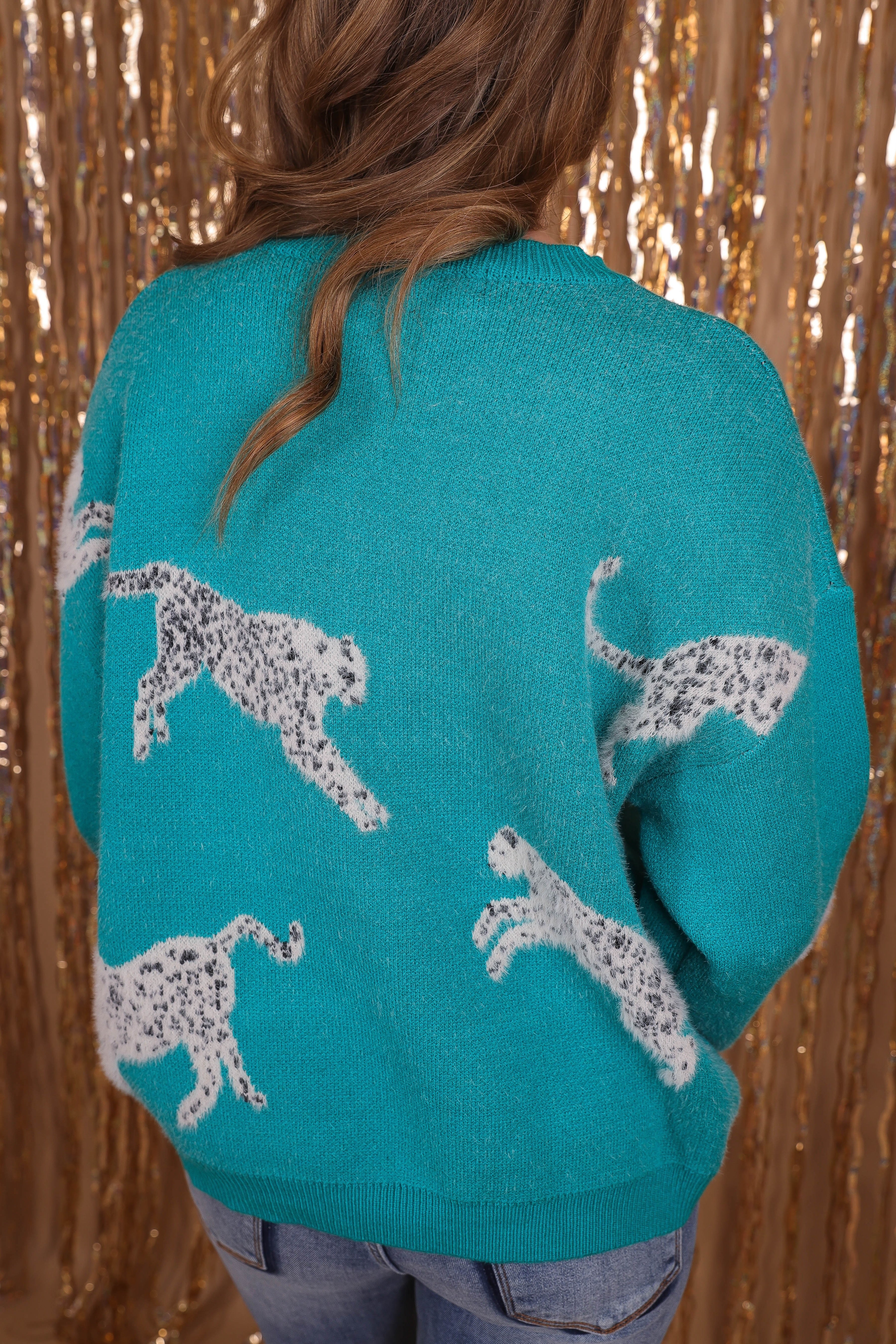 RESTOCK: My Wild Idea Sweater-Teal - Image 10