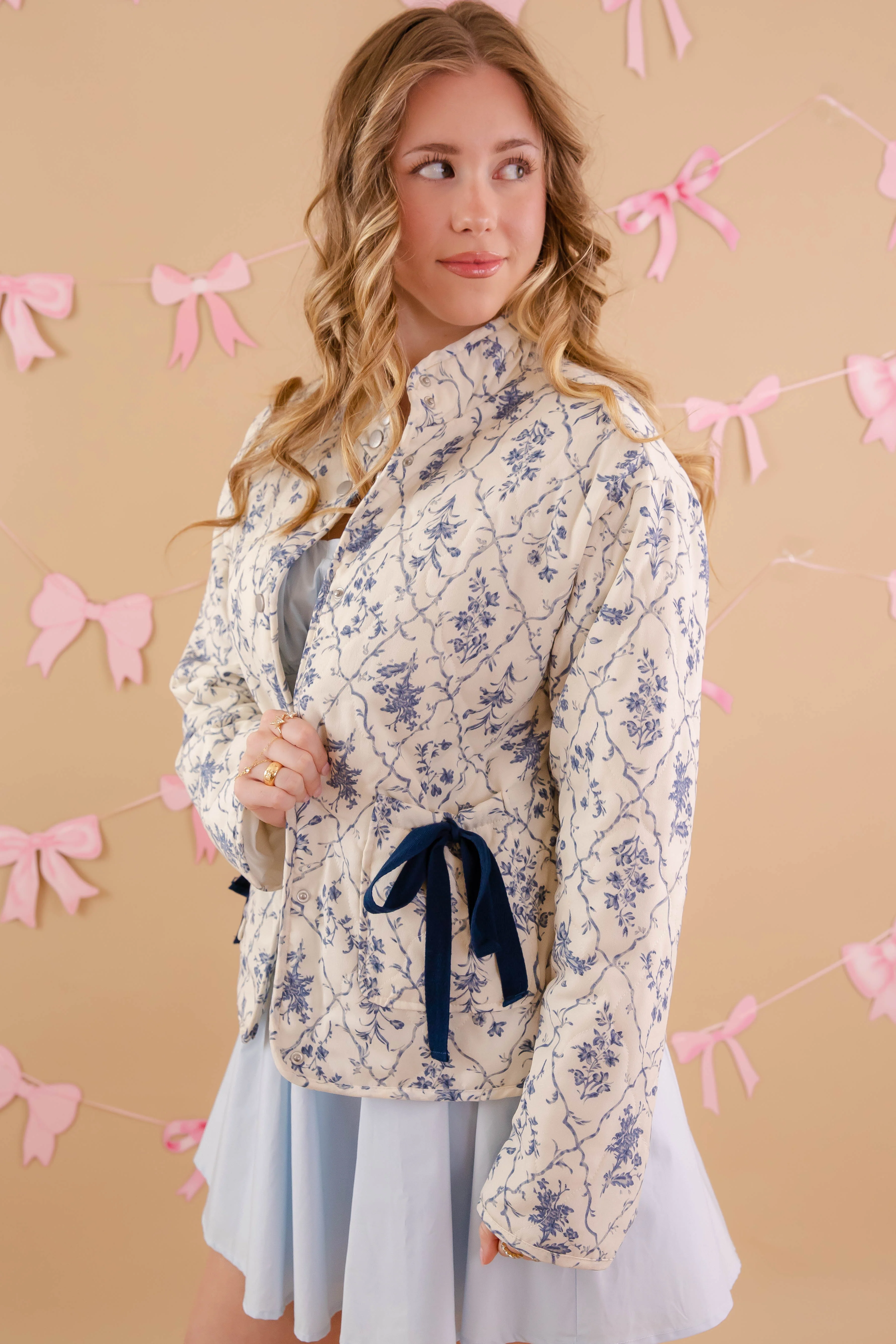 Nice To Meet You Quilted Jacket - Image 4