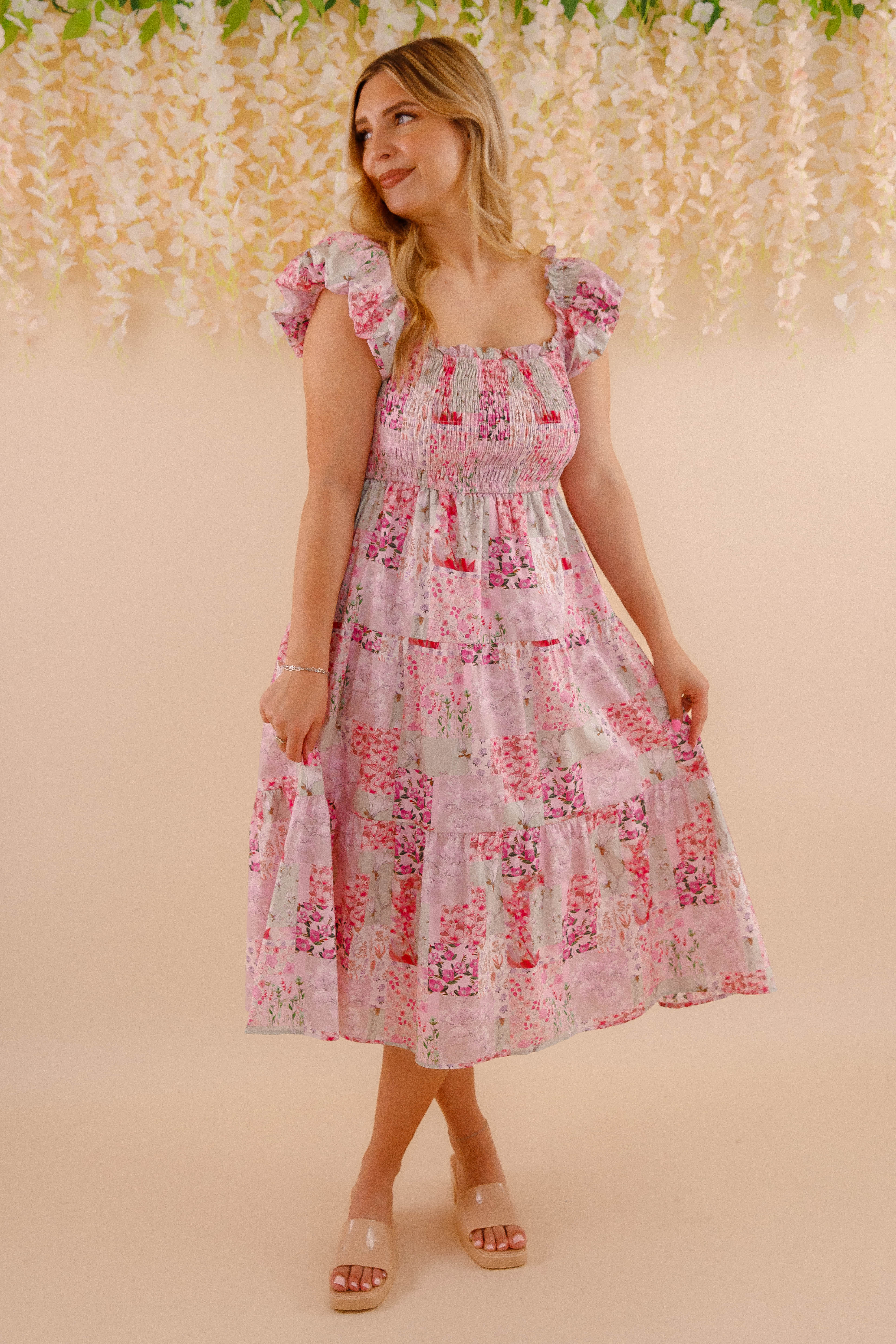 Play On Words Midi Dress - Image 6