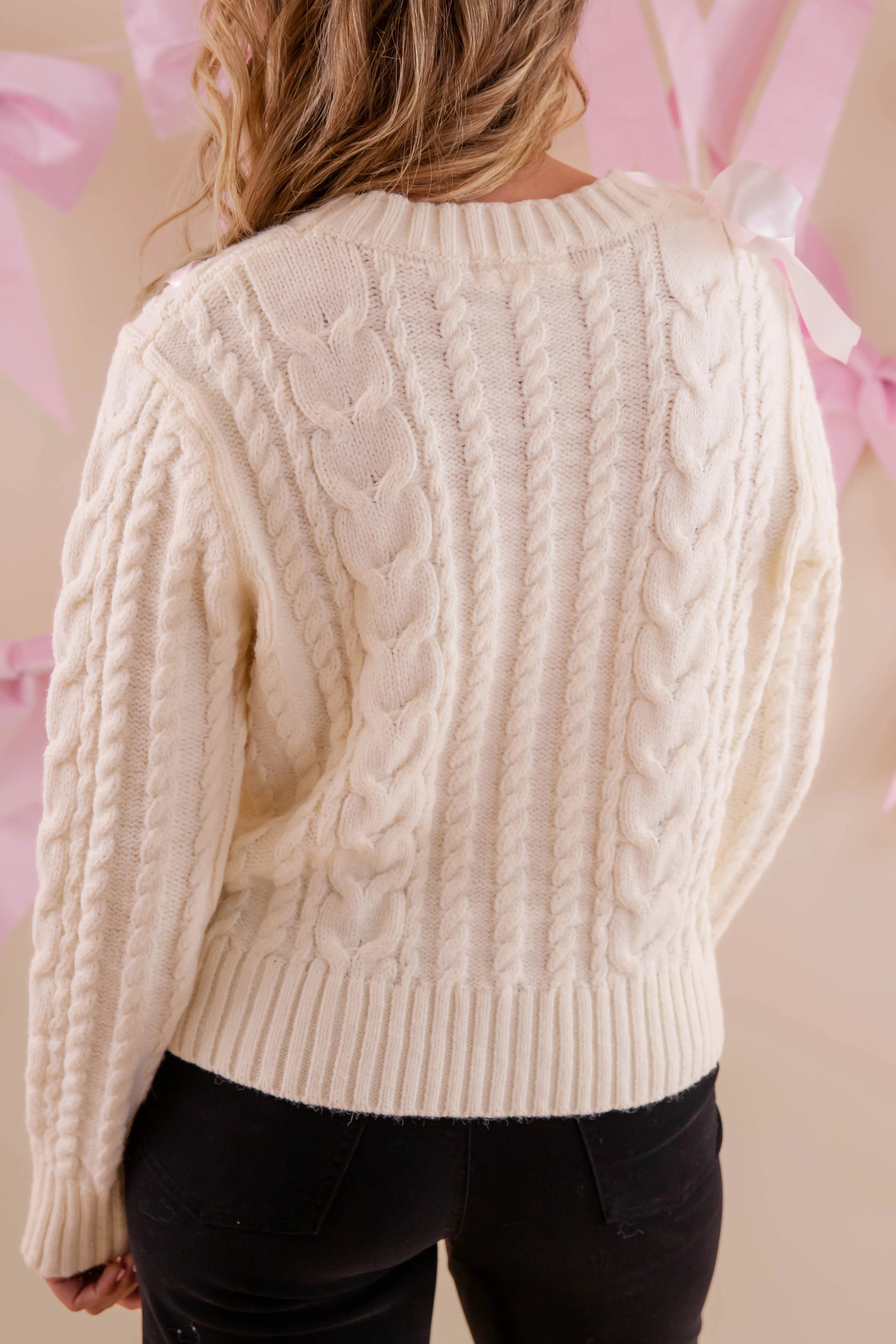 Tied To You Ribbon Sweater - Image 8